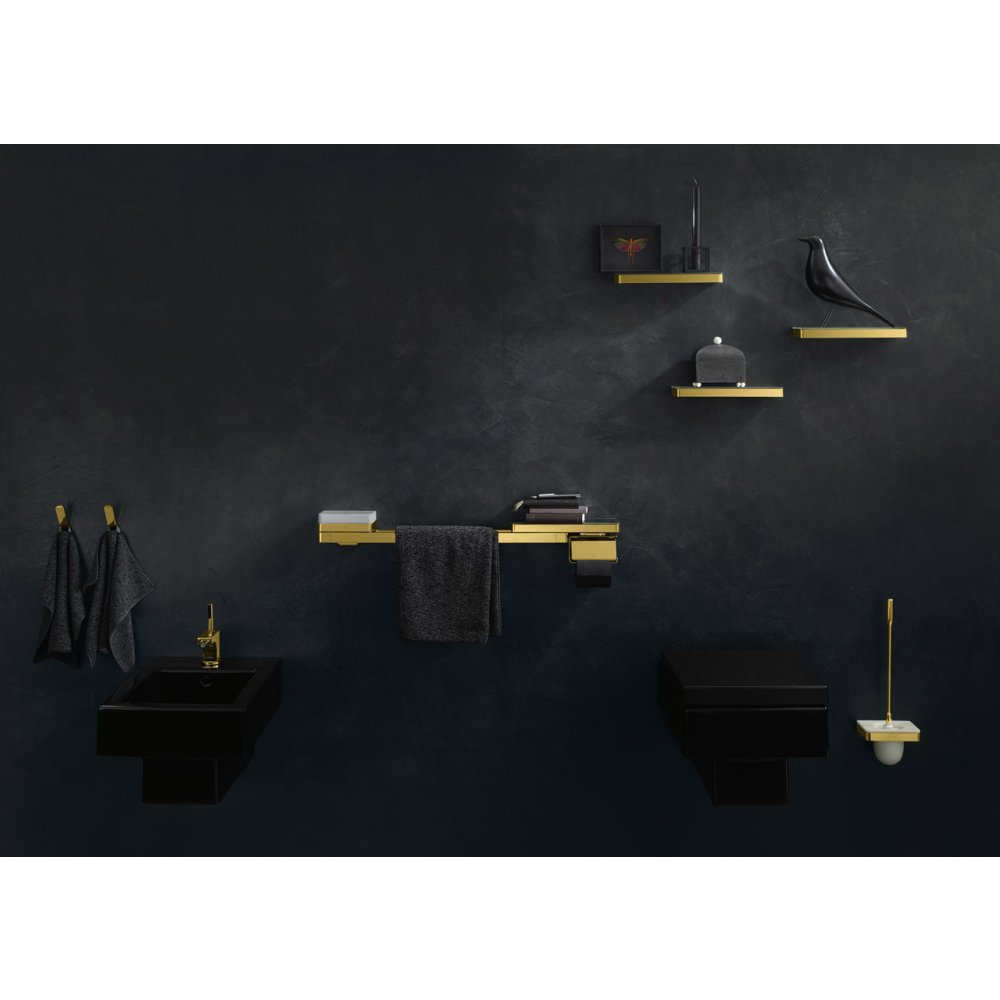 Полка Axor Universal SoftSquare, 300 мм, 42838950, шлифованная медь