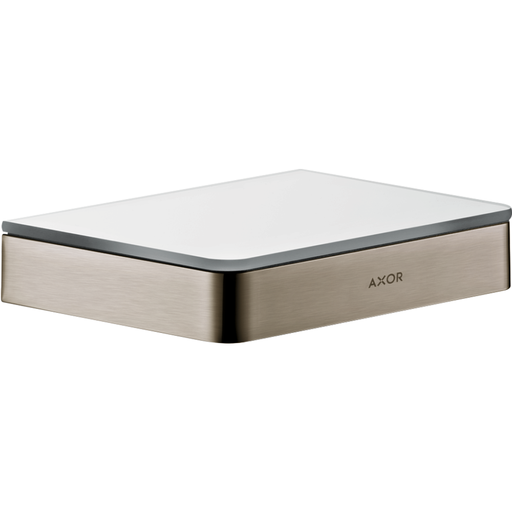 Полка Axor Universal SoftSquare, 150 мм, 42840820, шлифованный никель