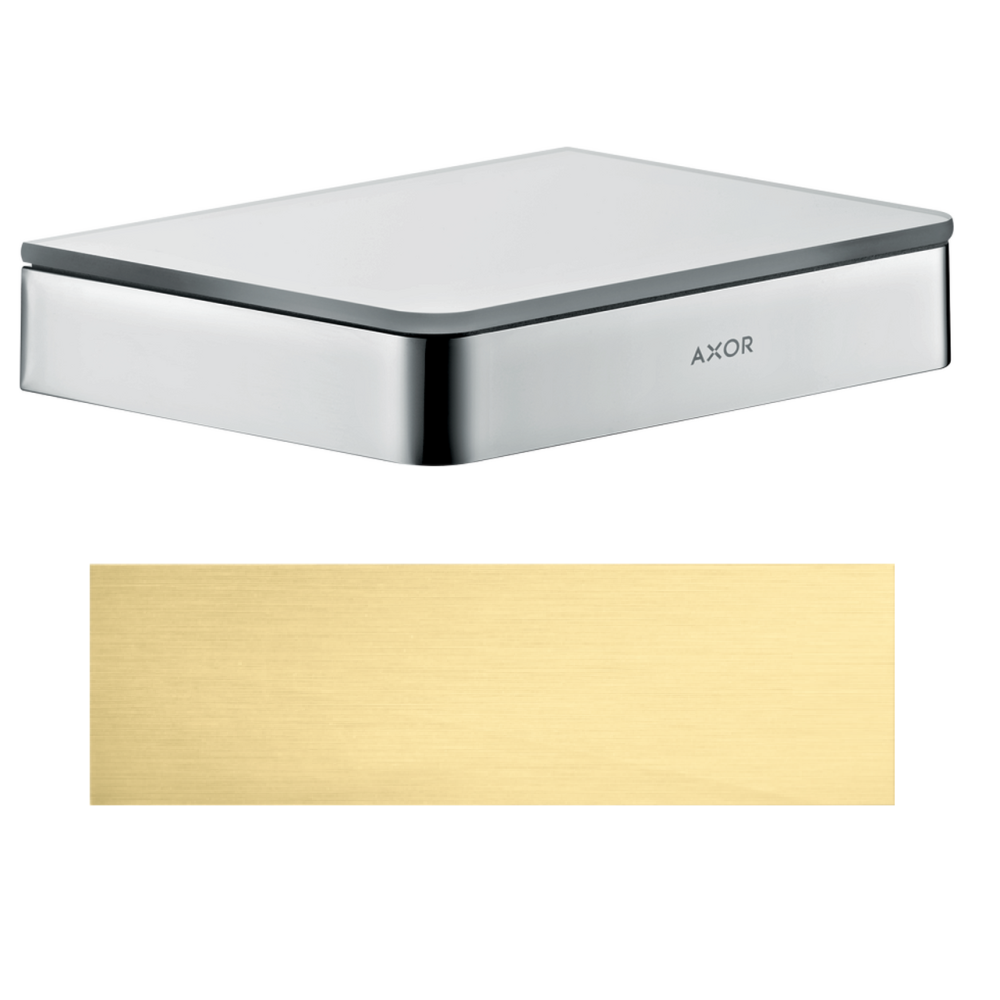 Полка Axor Universal SoftSquare, 150 мм, 42840950, шлифованная медь
