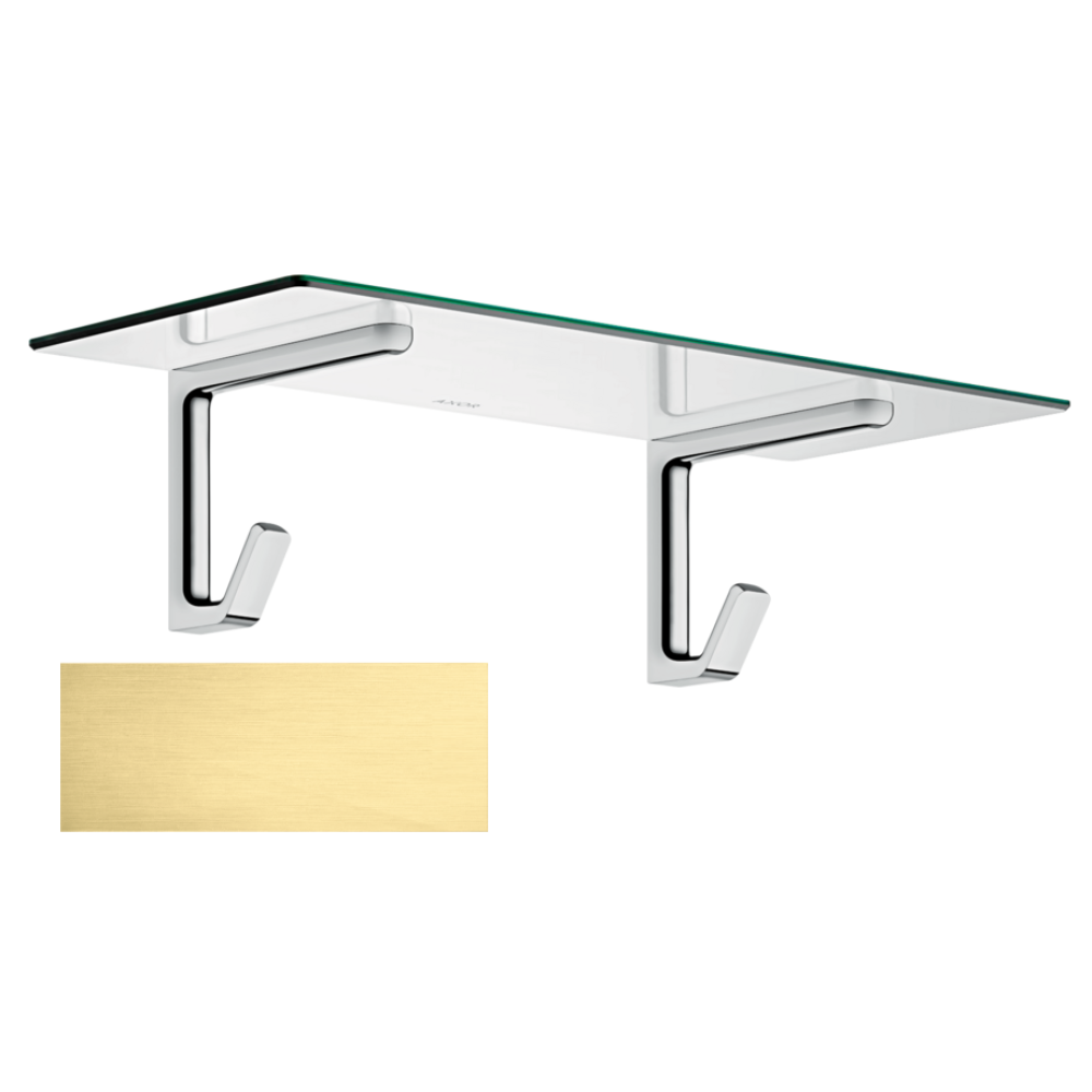 Полка для полотенец Axor Universal SoftSquare, 600 мм, 42842950, шлифованная медь