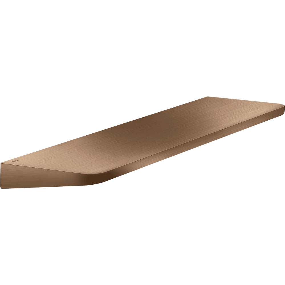 Полка Axor Universal Circular, 400 мм, 42844310, шлифованное красное золото