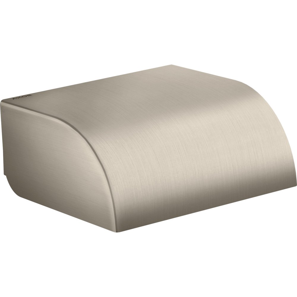 Держатель туалетной бумаги Axor Universal Circular, с крышкой, 42858820, шлифованный никель