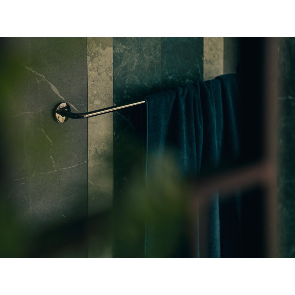 Полотенцедержатель и рейлинг Axor Universal Circular, 600 мм, 42860310, шлифованное красное золото