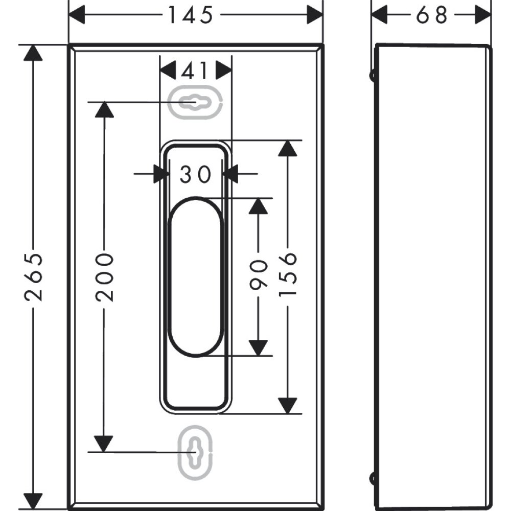 Держатель для салфеток Axor Universal Circular, 42873800, сталь