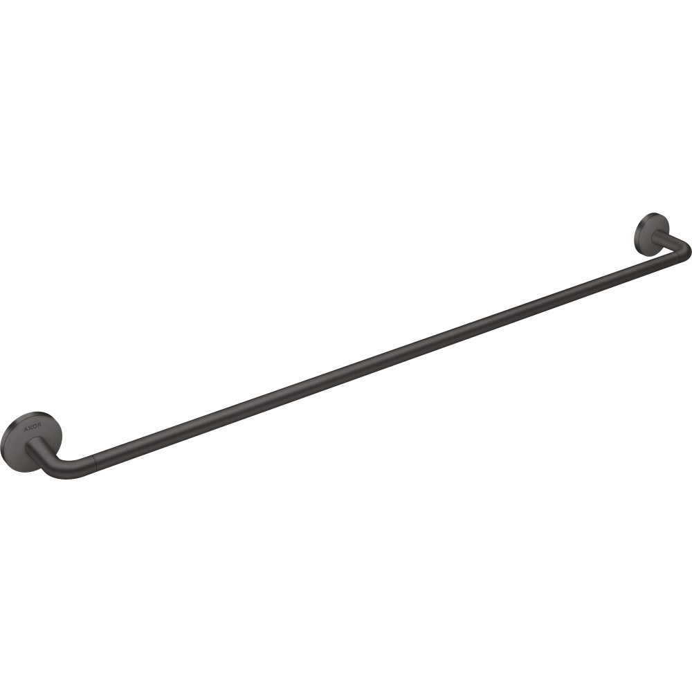 Полотенцедержатель и рейлинг Axor Universal Circular, 800 мм, 42880340, шлифованный черный хром 