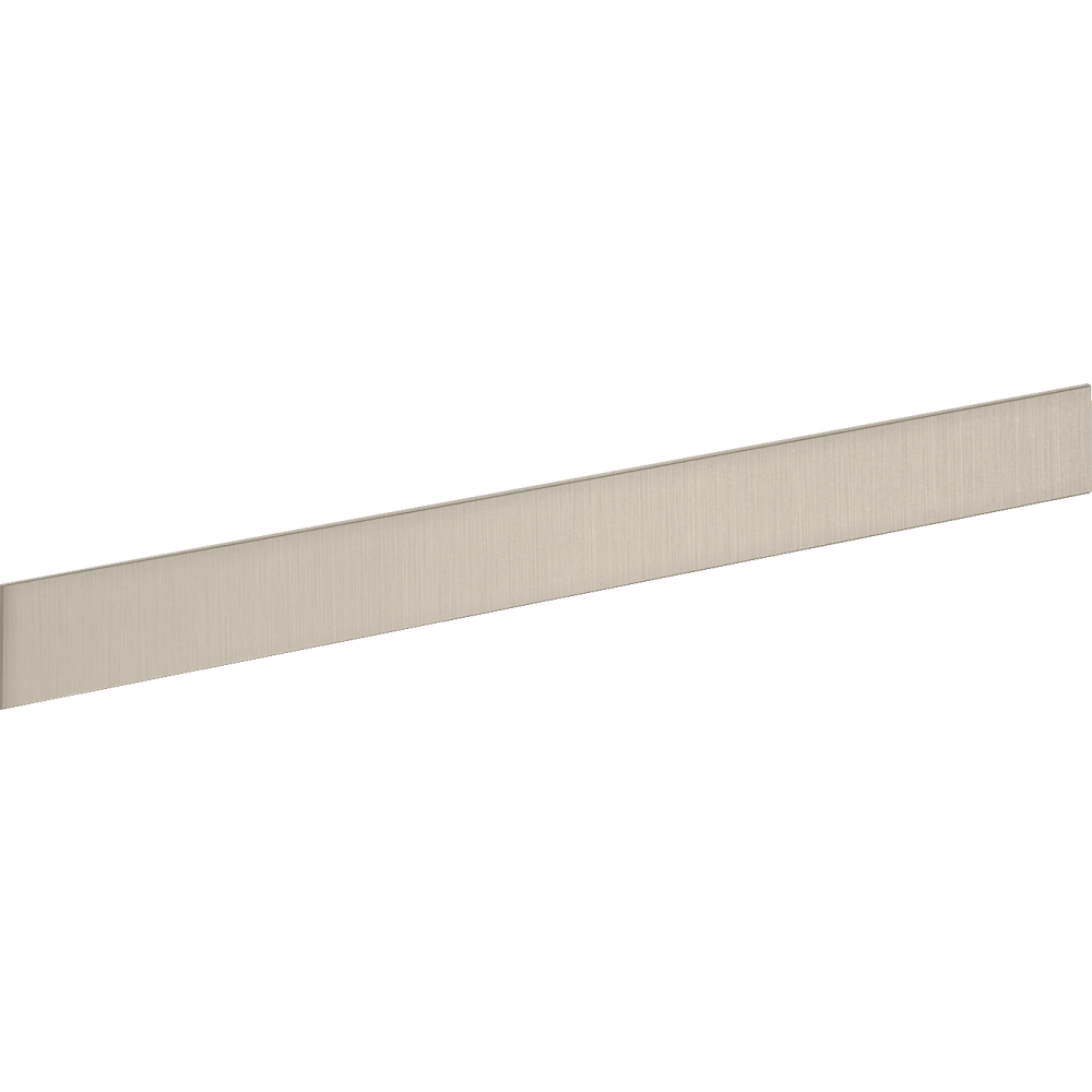 Декоративная панель-накладка на полку Axor Universal SoftSquare, 300 мм, 42891820, шлифованный никель