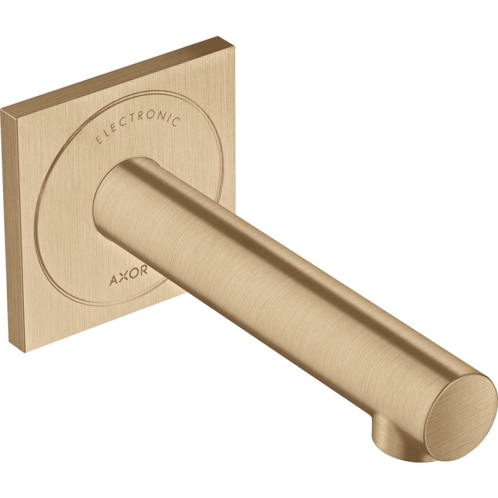 Электронный смеситель для раковины Axor Uno, настенный, излив 161 мм
