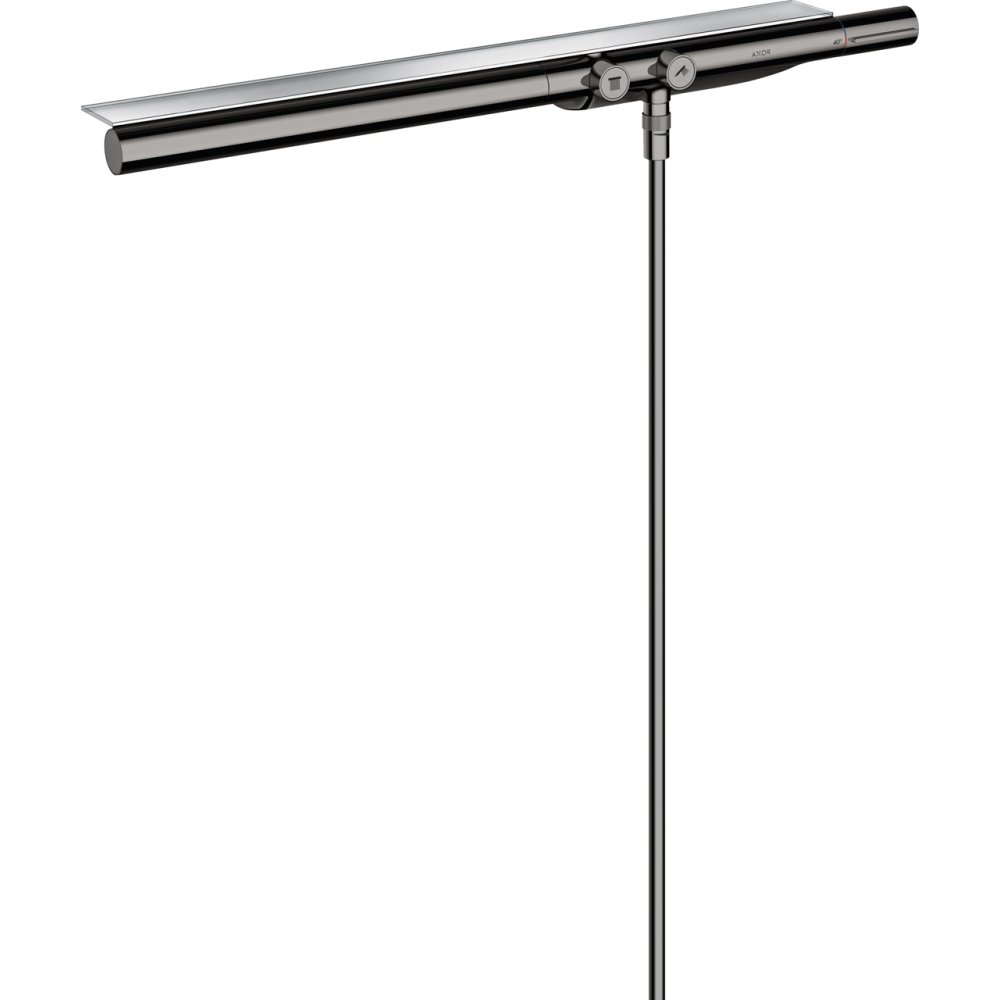 Термостат для ванны Axor ShowerSolutions, 800, комбинированного монтажа, 45440330, полированный черный хром 