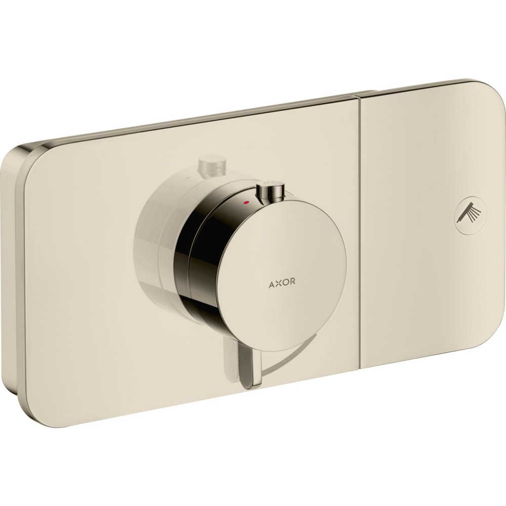Термостат Axor One, для 1 потребителя, скрытого монтажа, 45711830, полированный никель