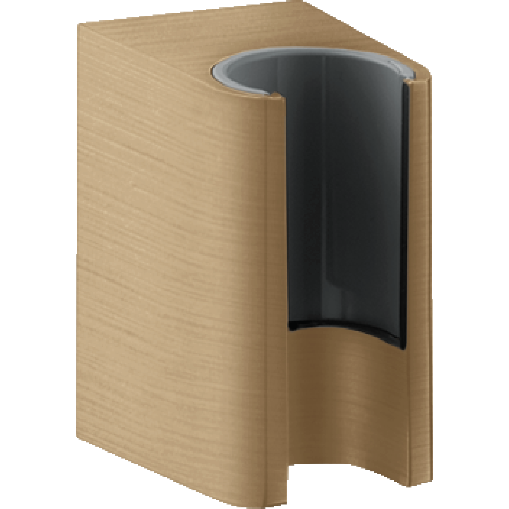 Держатель ручного душа Axor One, 45721140, шлифованная бронза