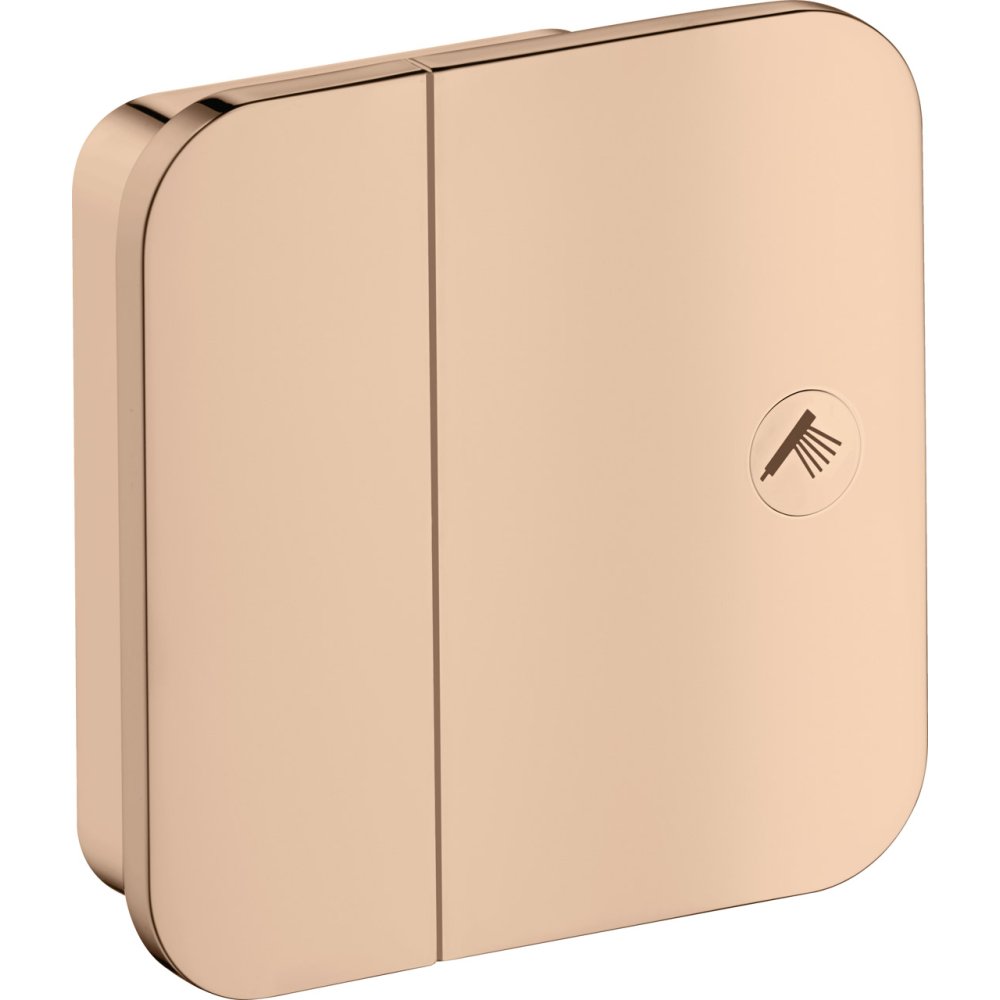 Запорный вентиль Axor One, скрытого монтажа, 45771300, полированное красное золото 