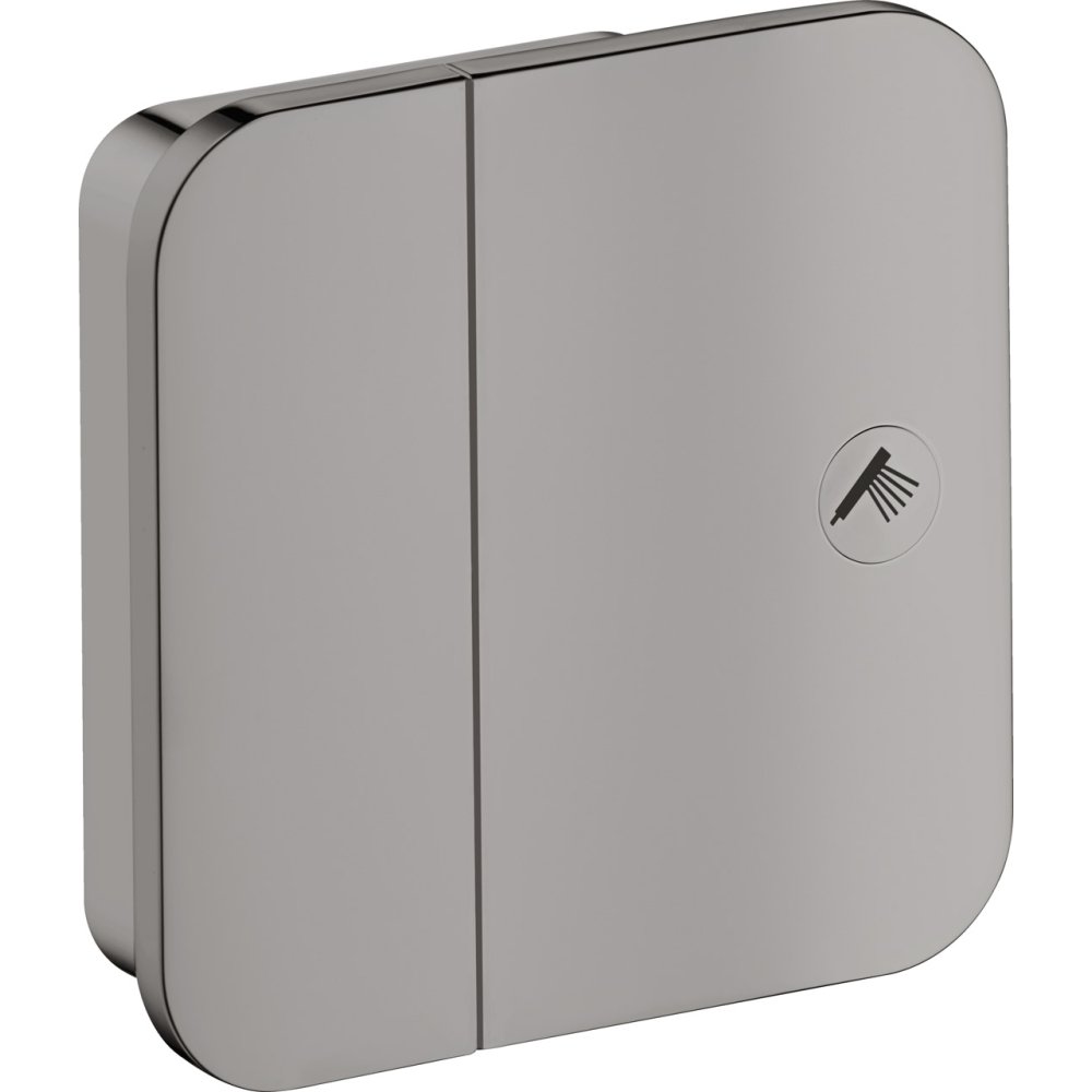 Запорный вентиль Axor One, скрытого монтажа, 45771330, полированный черный хром 