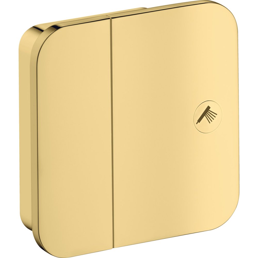 Запорный вентиль Axor One, скрытого монтажа, 45771990, полированное золото