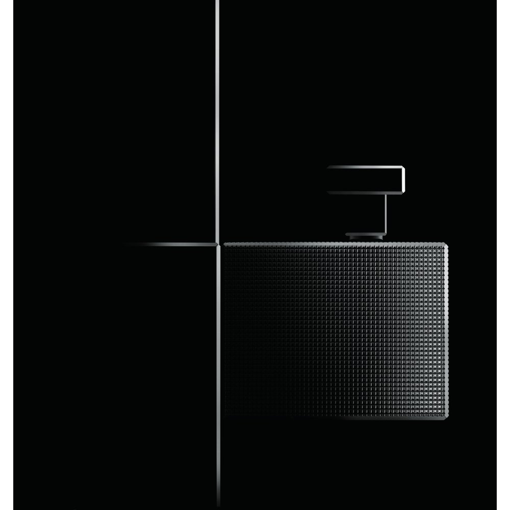 Смеситель для раковины Axor Edge, 190, однорычажный, со сливным клапаном Push-Open, с алмазной огранкой, 46021830, полированный никель