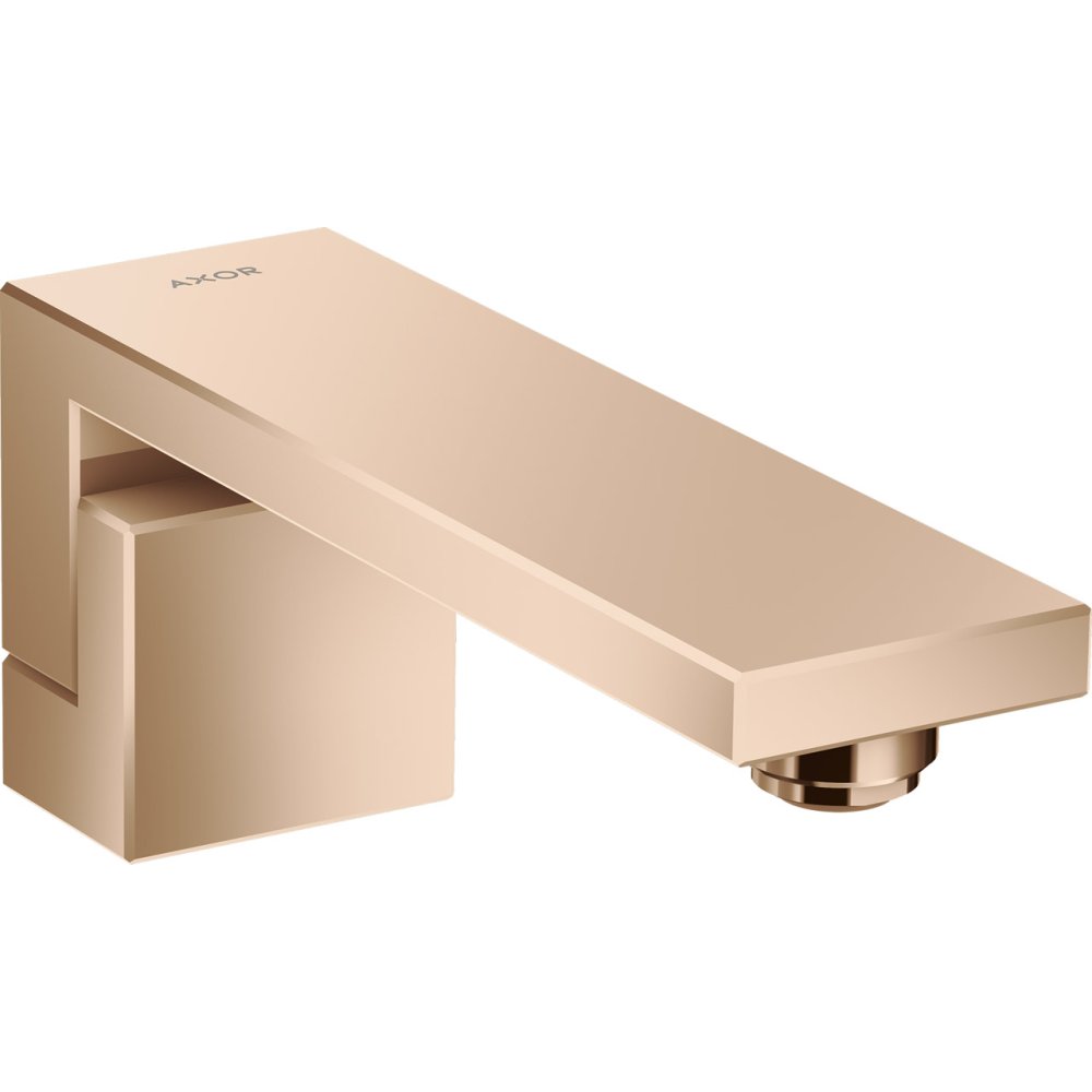 Излив на ванну Axor Edge, 46410300, полированное красное золото 