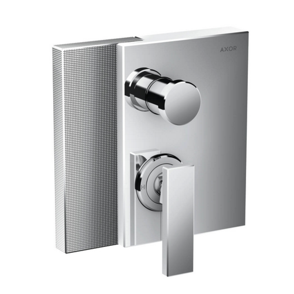 Смеситель для ванны AXOR Edge скрытого монтажа с алмазной огранкой  46451000