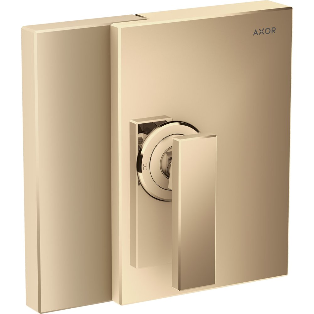 Смеситель для душа Axor Edge, однорычажный, скрытого монтажа, 46650130, полированная бронза