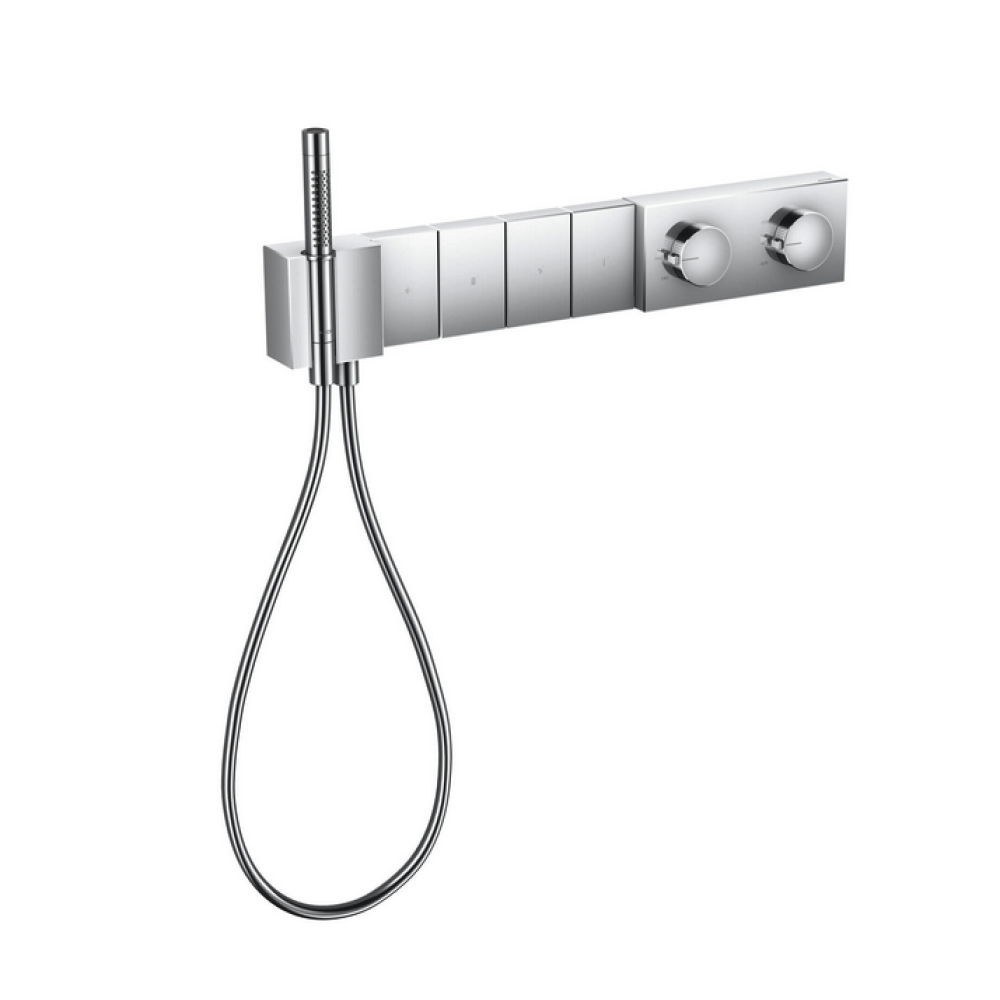 Модуль термостата AXOR Edge 610/100 для 4 потребителей скрытого монтажа  46720000