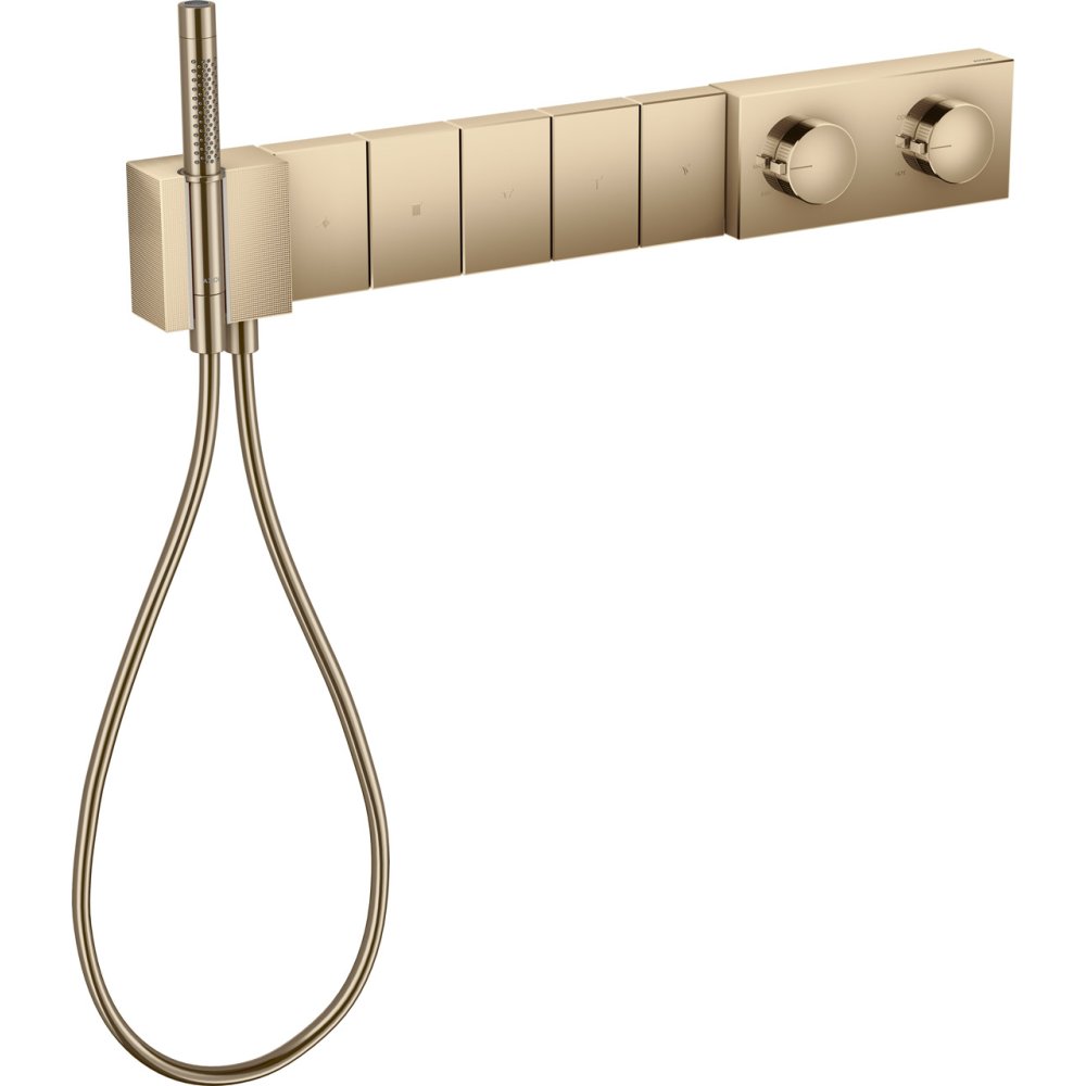 Термостат Select Axor Edge, 680/100, для 5 потребителей, скрытого монтажа, с алмазной огранкой