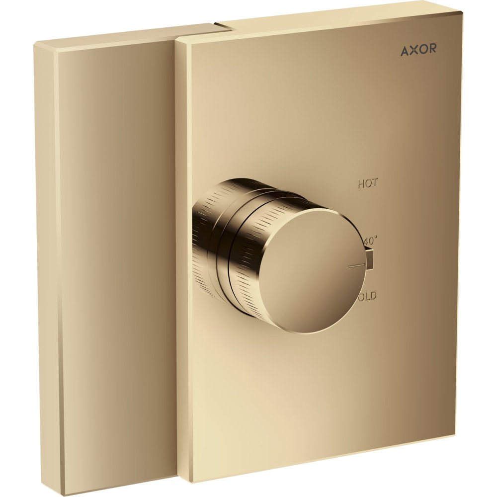 Термостат Highflow Axor Edge, скрытого монтажа, 46740130, полированная бронза
