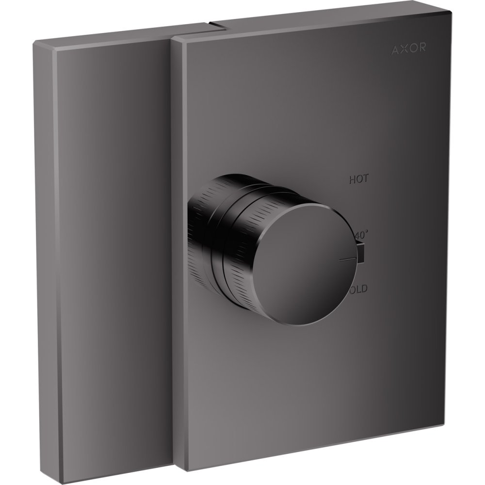 Термостат Highflow Axor Edge, скрытого монтажа, 46740330, полированный черный хром 