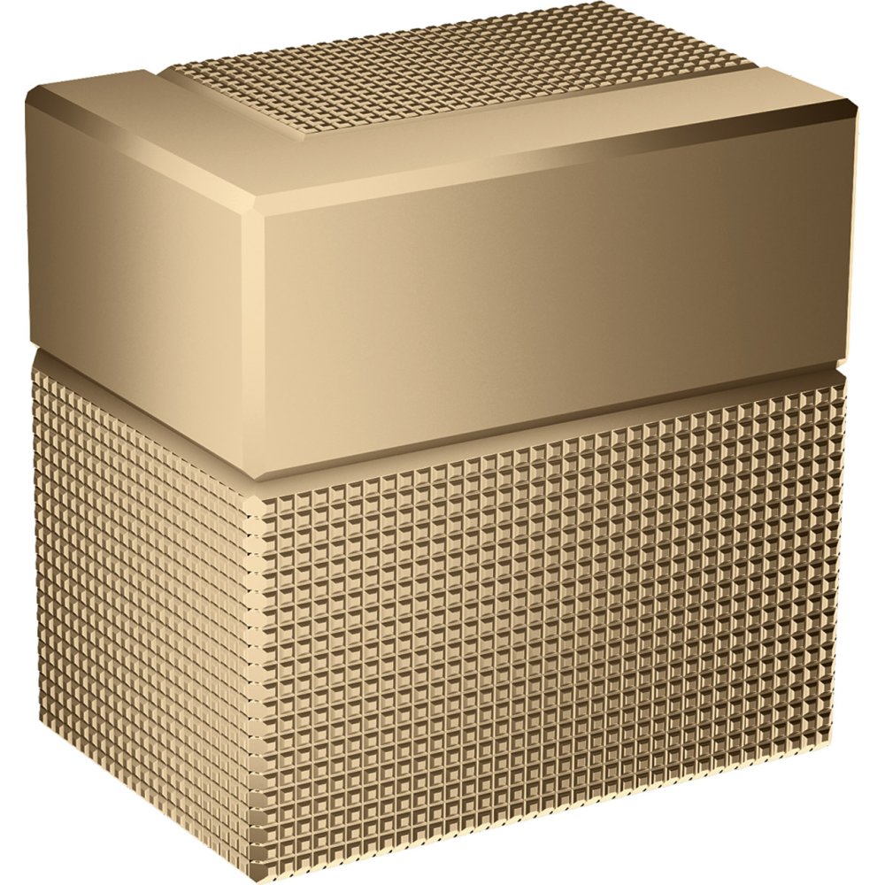 Запорный вентиль Axor Edge, скрытого монтажа, с алмазной огранкой