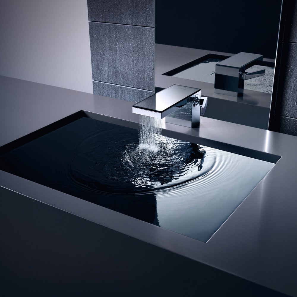 Смеситель для раковины AXOR MyEdition 70 со сливным клапаном Push-Open без панели  47012000