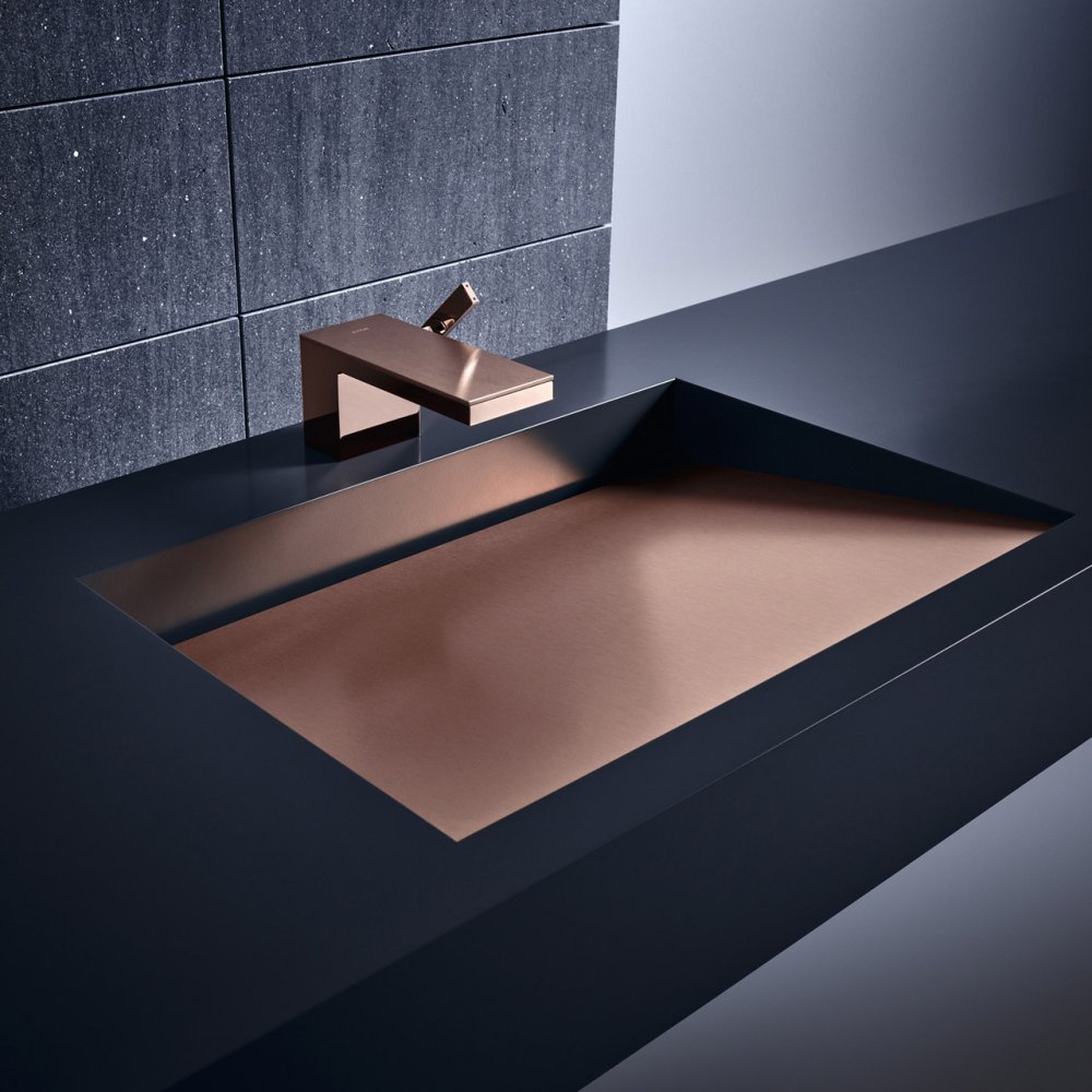 Смеситель для раковины AXOR MyEdition 70 со сливным клапаном Push-Open без панели  47012000