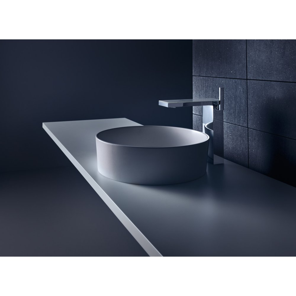 Смеситель для раковины Axor MyEdition, 230, без панели, однорычажный, со сливным клапаном Push-Open, 47022250, шлифованное золото