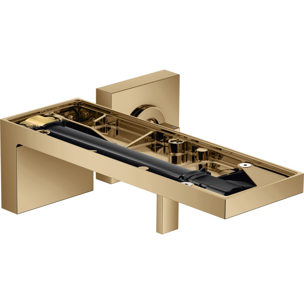 Смеситель для раковины Axor MyEdition, 221, без панели, однорычажный, настенный, 47062130, полированная бронза