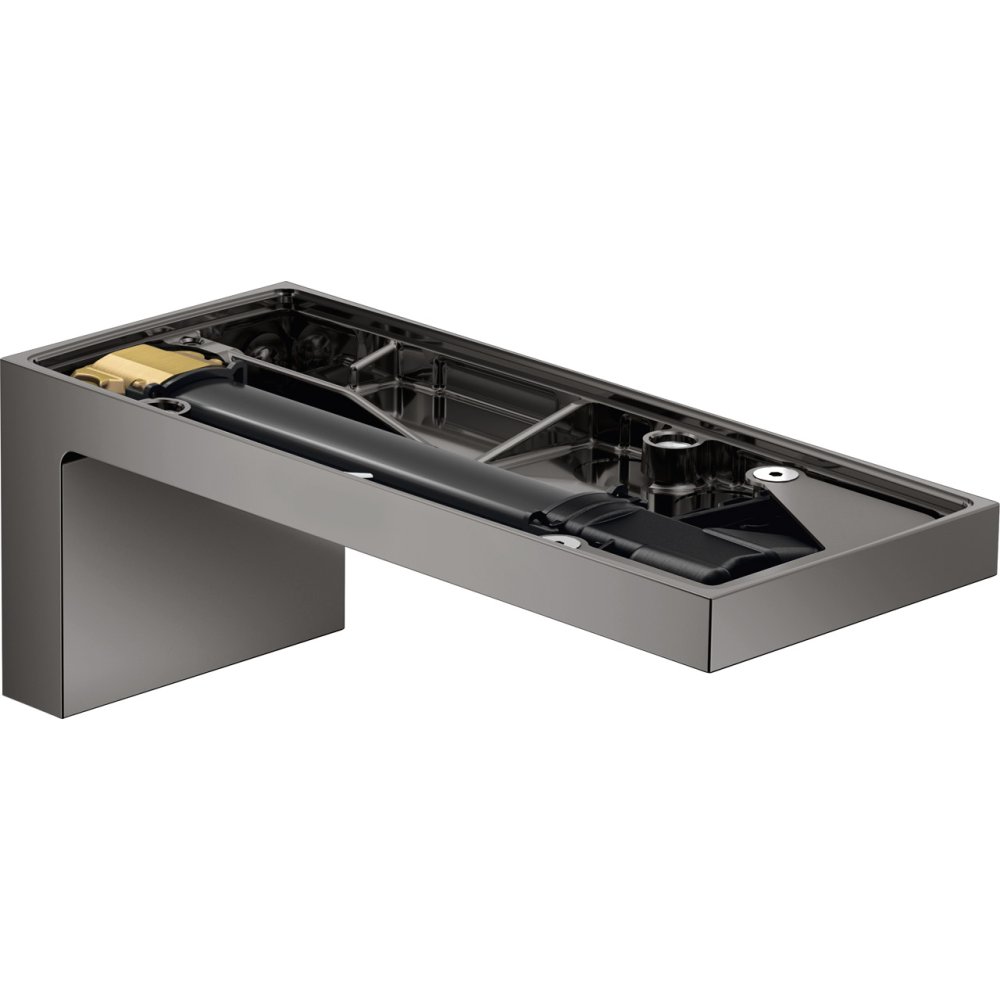 Излив на ванну Axor MyEdition, без панели, 47412330, полированный черный хром 