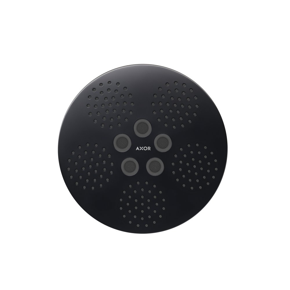 Верхний душ Axor One, 280 2jet, с держателем, 48492990, полированное золото