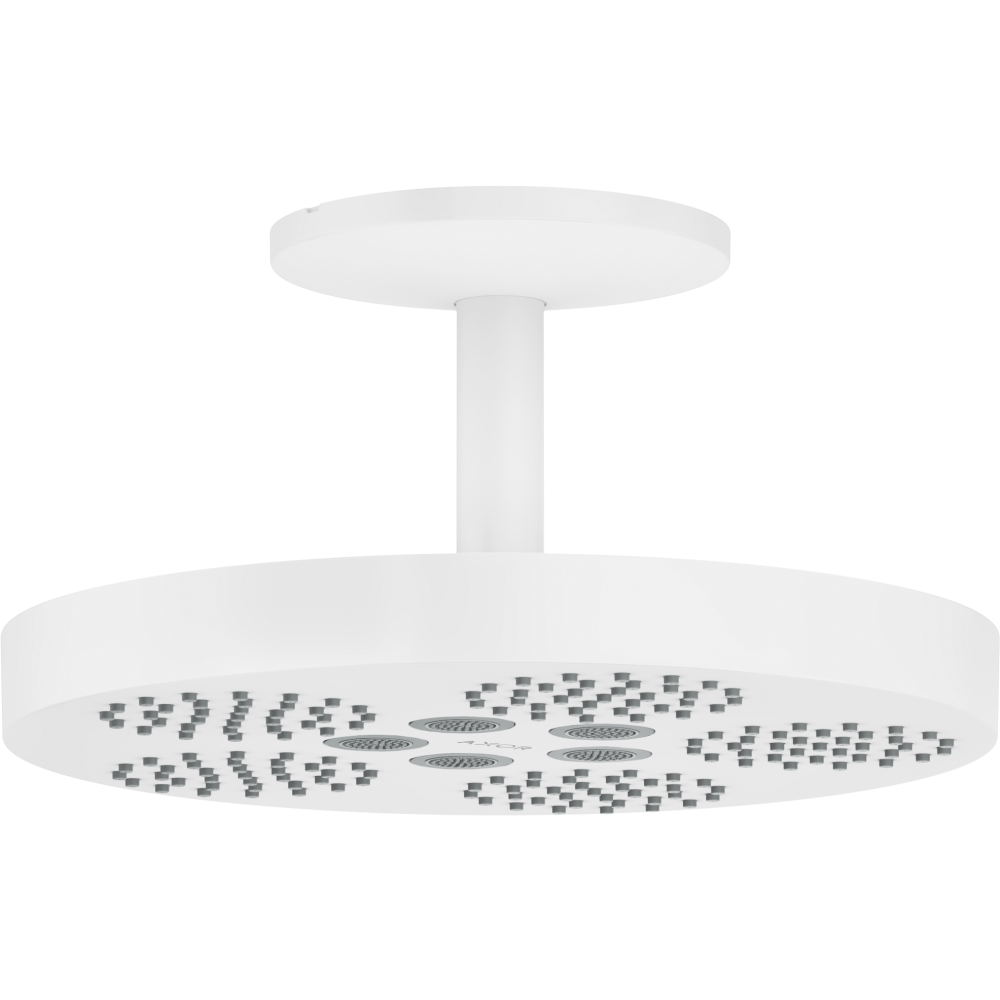 Верхний душ Axor One 280 1jet с потолочным подсоединением, 48493700, матовый белый