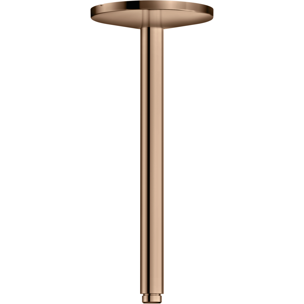 Потолочное подсоединение Axor One, 300 мм, для верхнего душа, 280, 1 jet, 48495300, полированное красное золото 