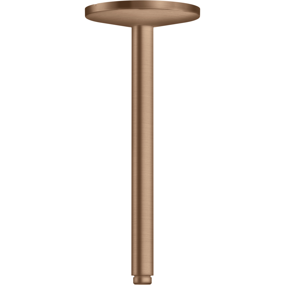 Потолочное подсоединение Axor One, 300 мм, для верхнего душа, 280, 1 jet, 48495310, шлифованное красное золото