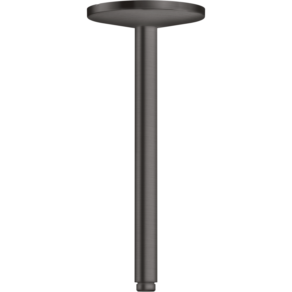 Потолочное подсоединение Axor One, 300 мм, для верхнего душа, 280, 1 jet, 48495340, шлифованный черный хром 