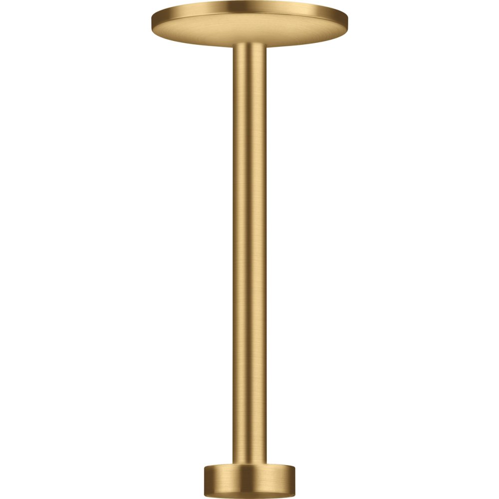 Потолочное подсоединение Axor One, 300 мм, для верхнего душа, 280, 2 jet, 48496250, шлифованное золото