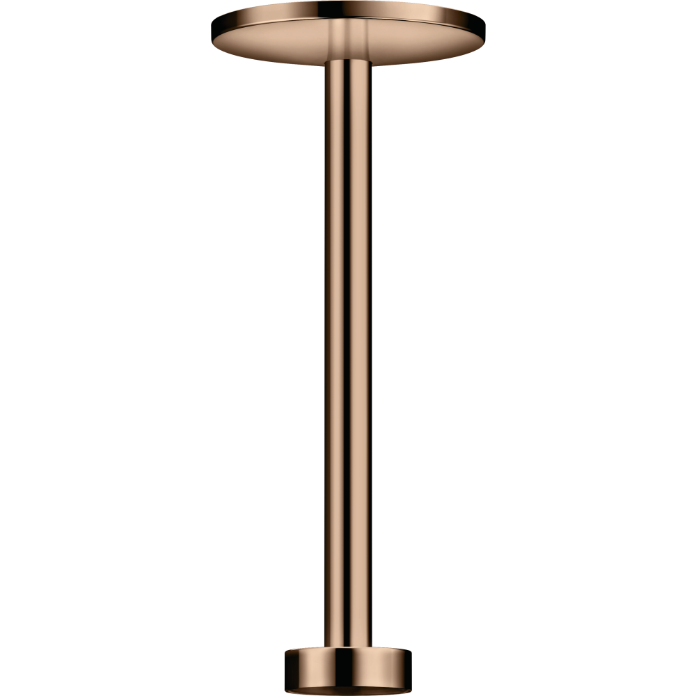 Потолочное подсоединение Axor One, 300 мм, для верхнего душа, 280, 2 jet, 48496300, полированное красное золото 