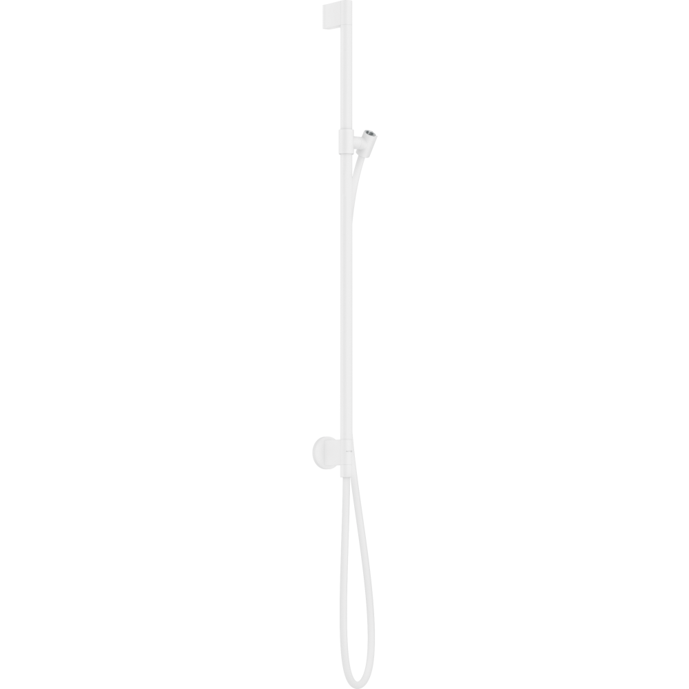 Душевая штанга с подключением Axor One, 48792700, матовый белый