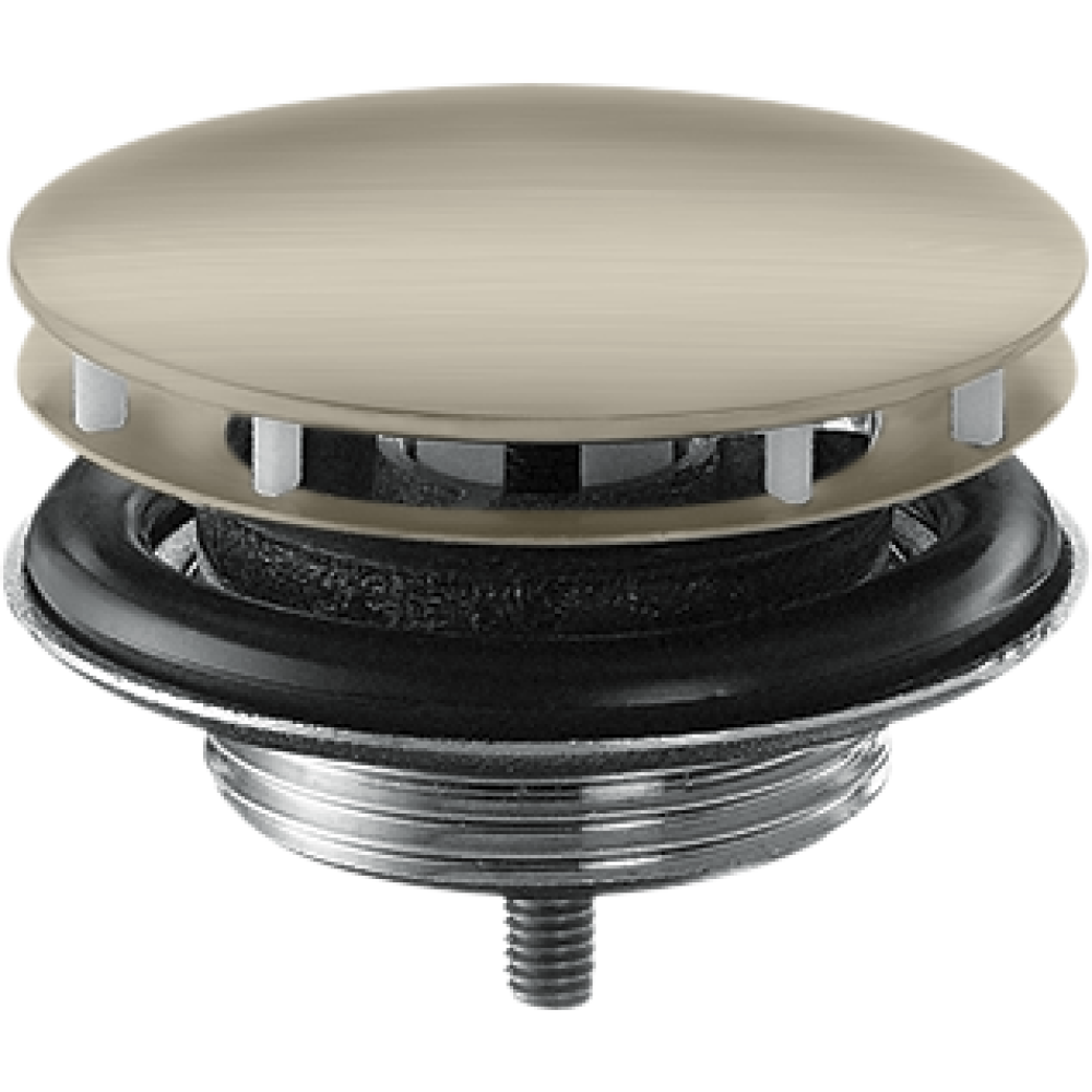 Сливной набор незапираемый, для раковины Axor, 51301820, шлифованный никель