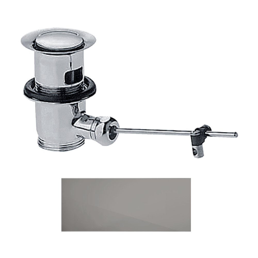Сливной набор с возможностью перекрытия стока, для раковины и биде Axor, 51302330, полированный черный хром 