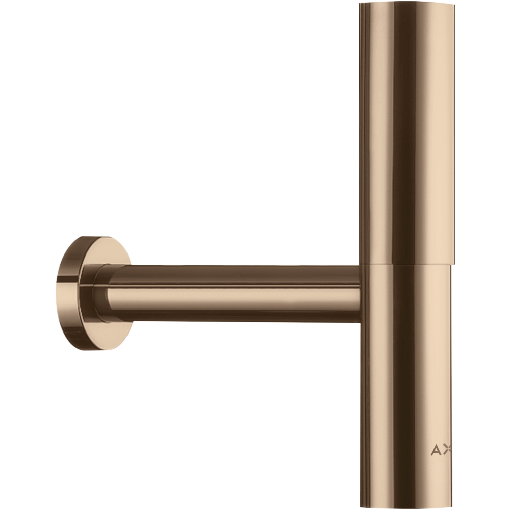 Дизайнерский сифон Flowstar Axor, 51303300, полированное красное золото 