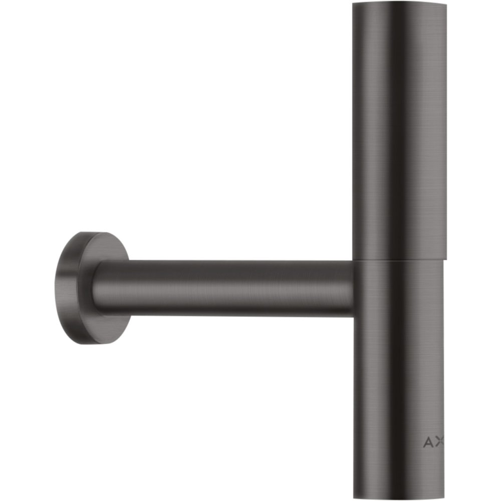 Дизайнерский сифон Flowstar Axor, 51303340, шлифованный черный хром 