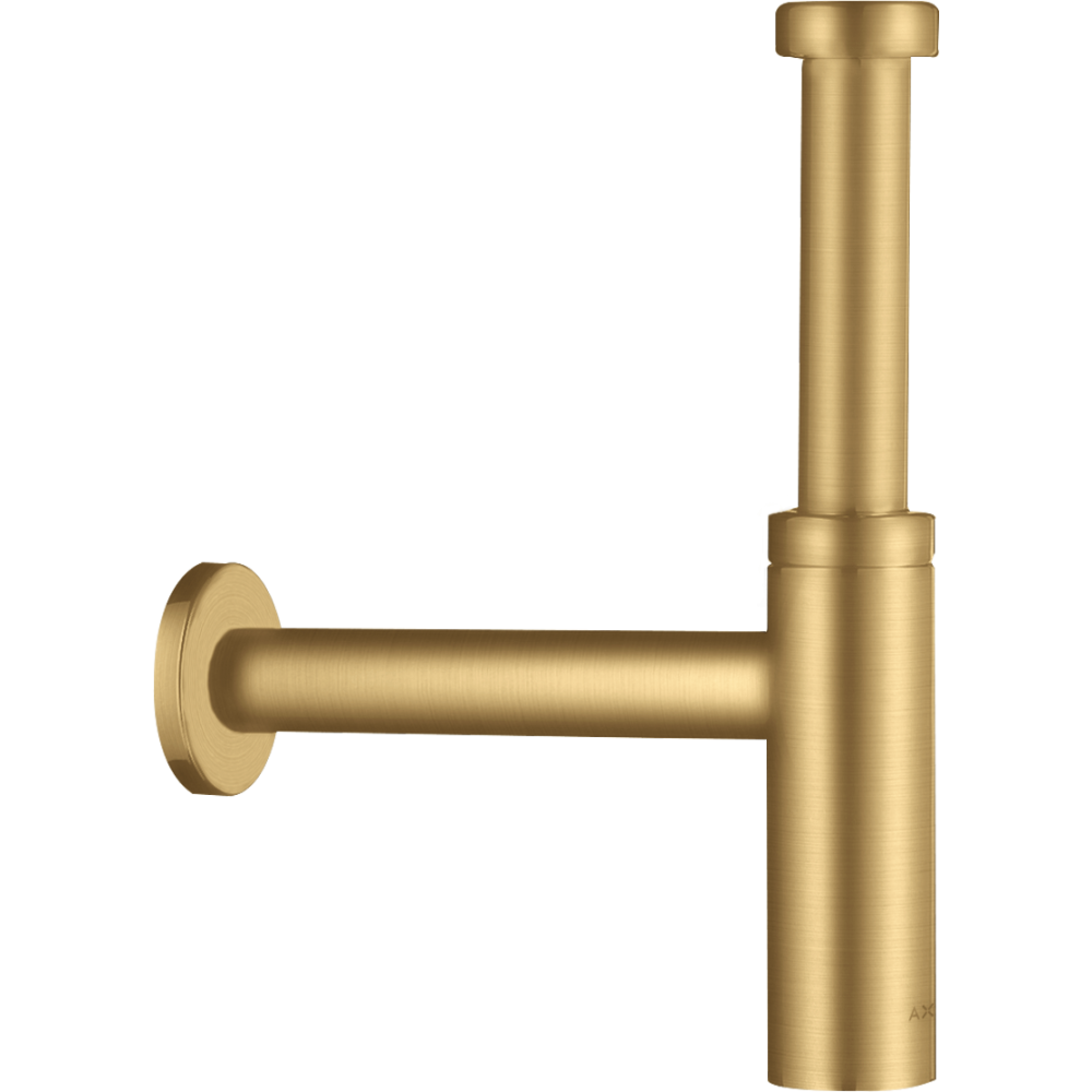 Дизайнерский сифон Flowstar Axor, 51305250, шлифованное золото