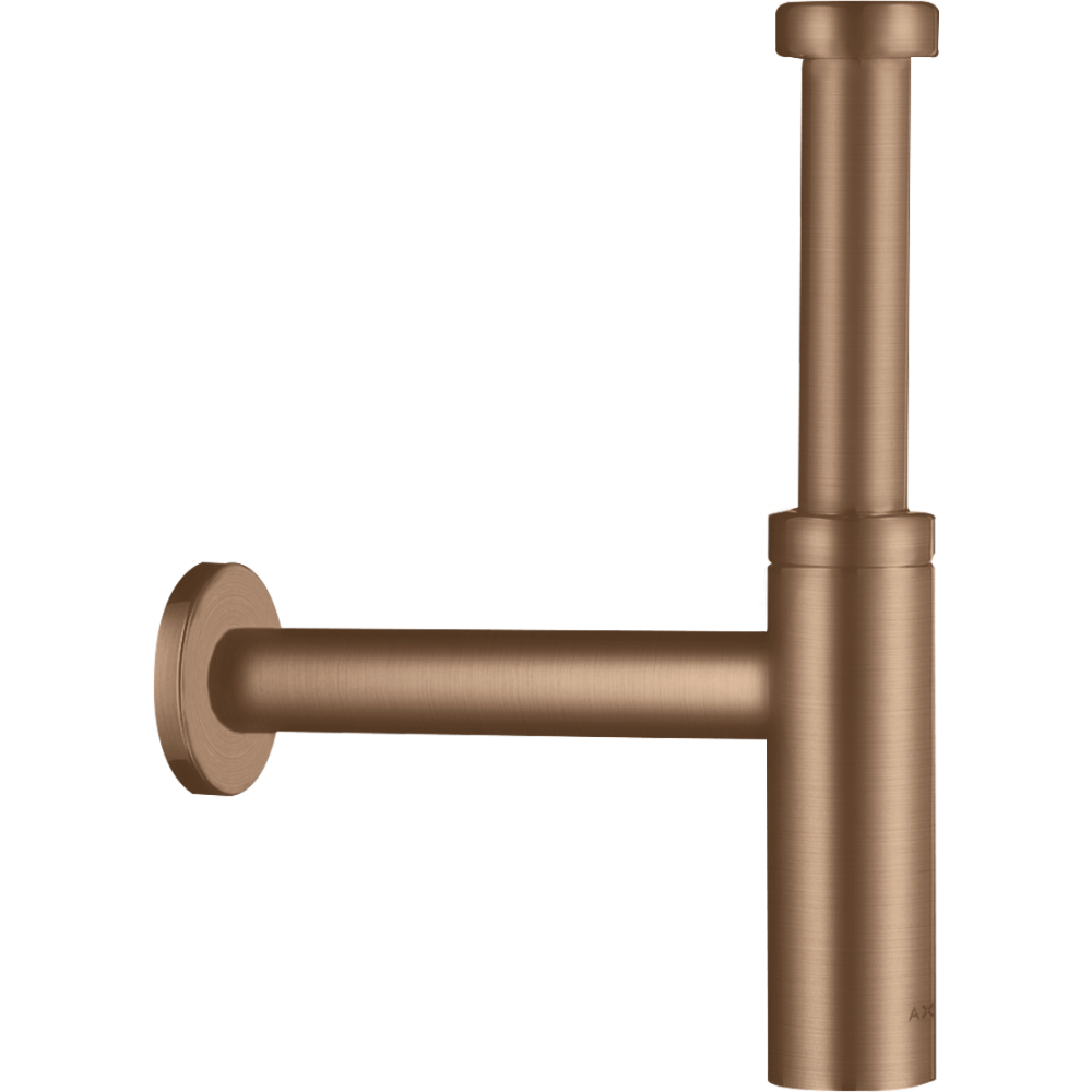 Дизайнерский сифон Flowstar Axor, 51305310, шлифованное красное золото