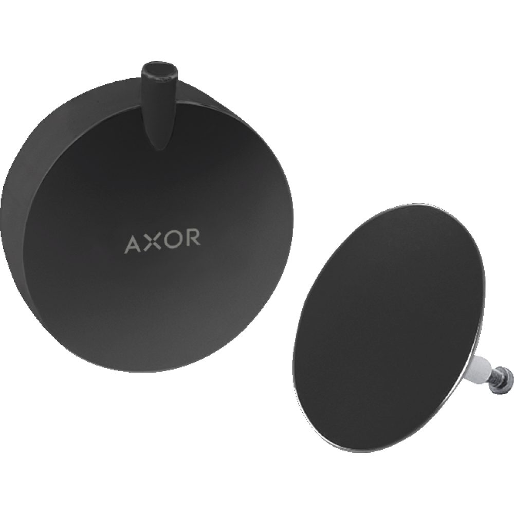 Внешняя часть набора слив-перелив Axor, 58312670, матовый черный