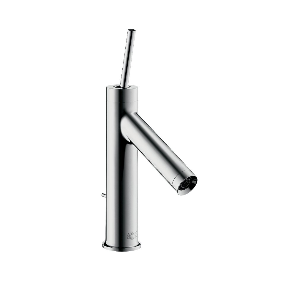 Смеситель AXOR Starck Organic для раковины в форме таза с высотой излива 170 мм с двумя рукоятками с незапираемым сливным набором хром  10111000