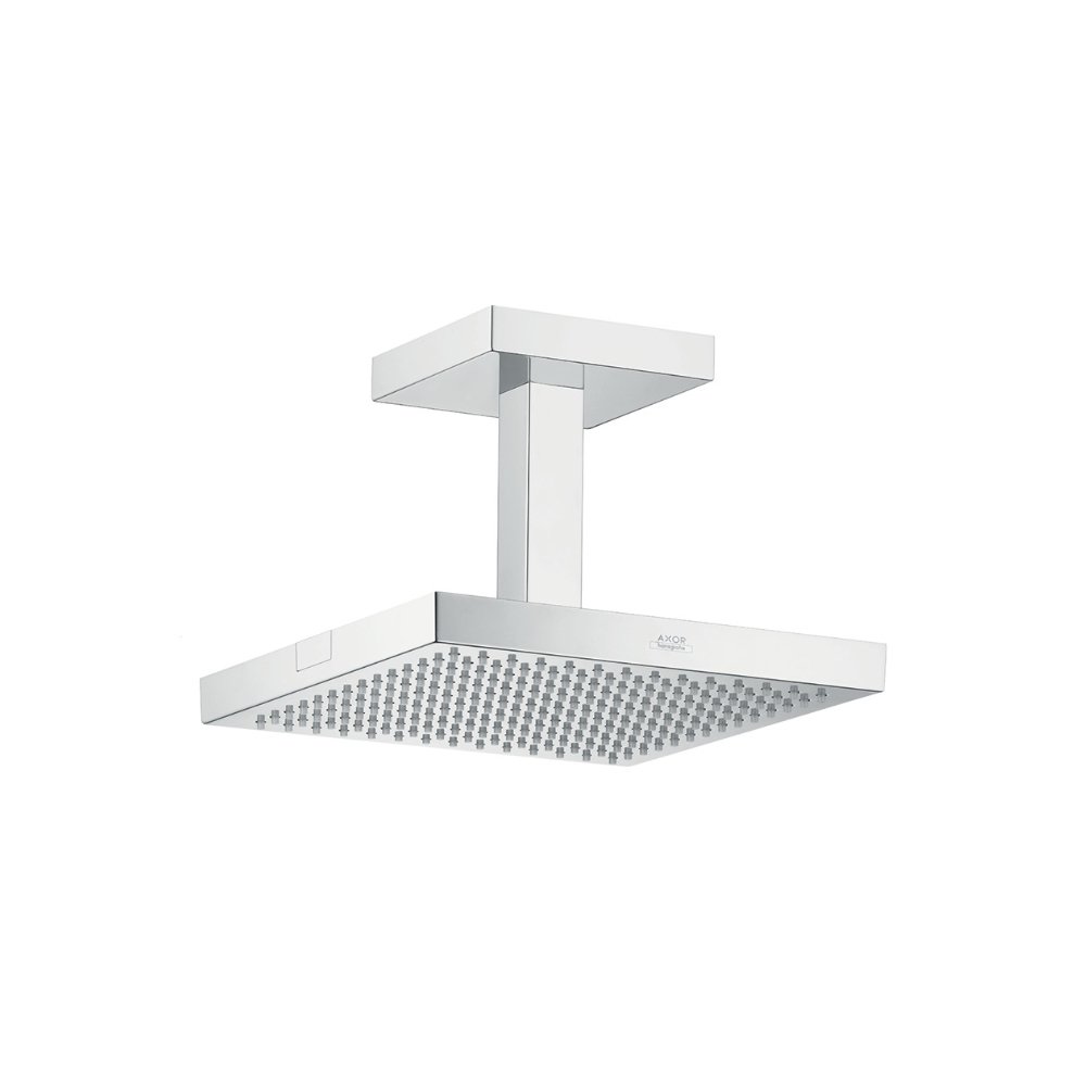 Верхний душ AXOR ShowerSolutions 240 x 240 для скрытого монтажа потолочное подсоединение 1/2  хром  10929000