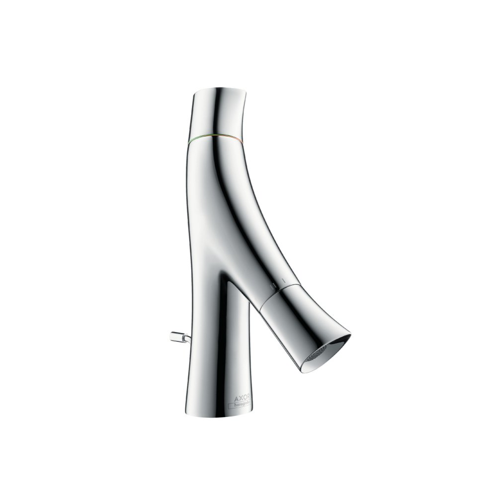 Смеситель для маленькой раковины AXOR Starck Organic с высотой излива 50 мм с двумя рукоятками хром  12014000