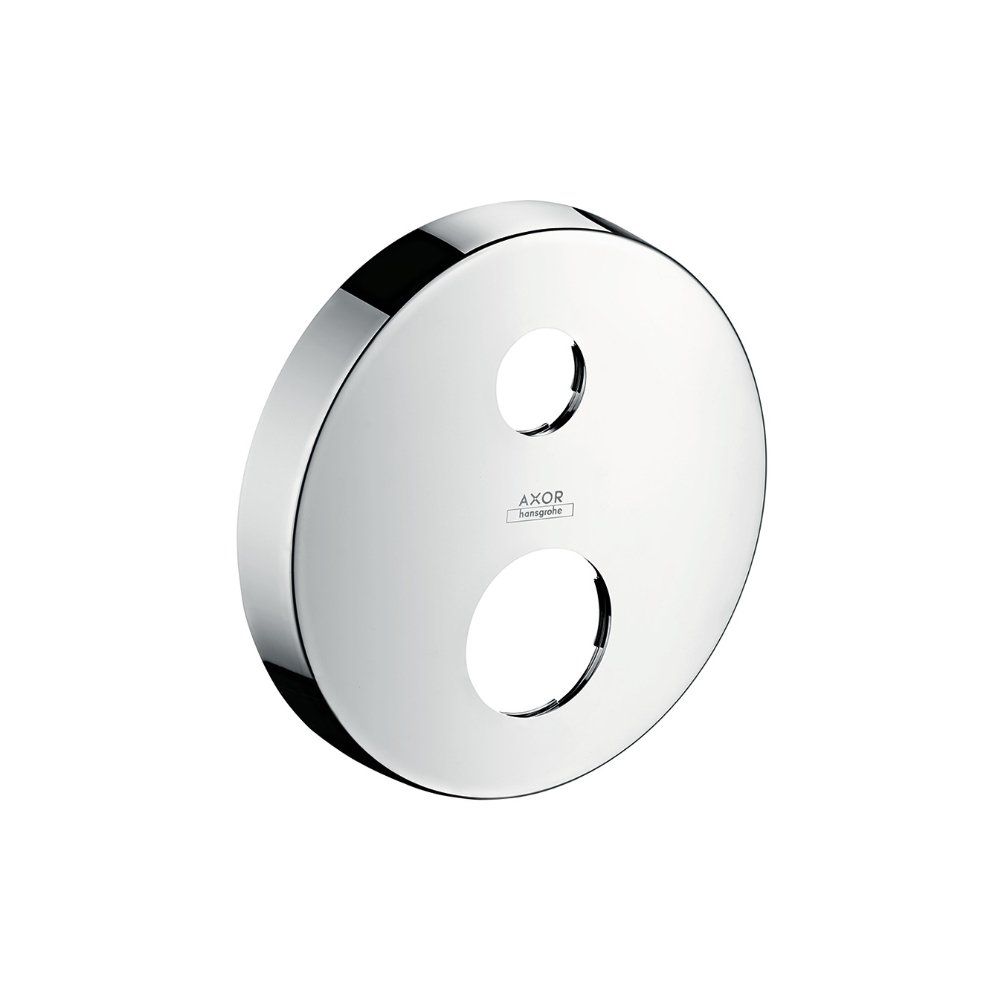 Розетка удлинителя AXOR круглая два отверстия хром  14961000